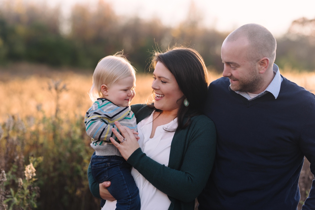 twin cities family session in the fall