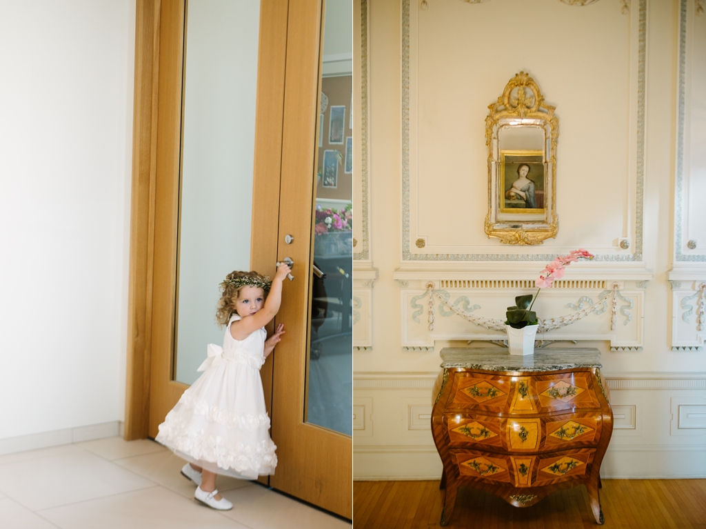 flower girl and details of american swedish institute