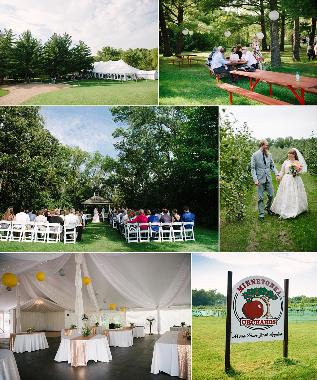 Minnetonka Orchards Wedding Photos