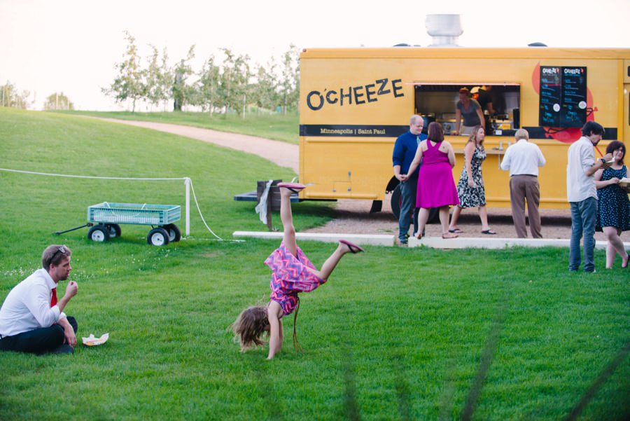 o'cheeze food truck wedding reception catering