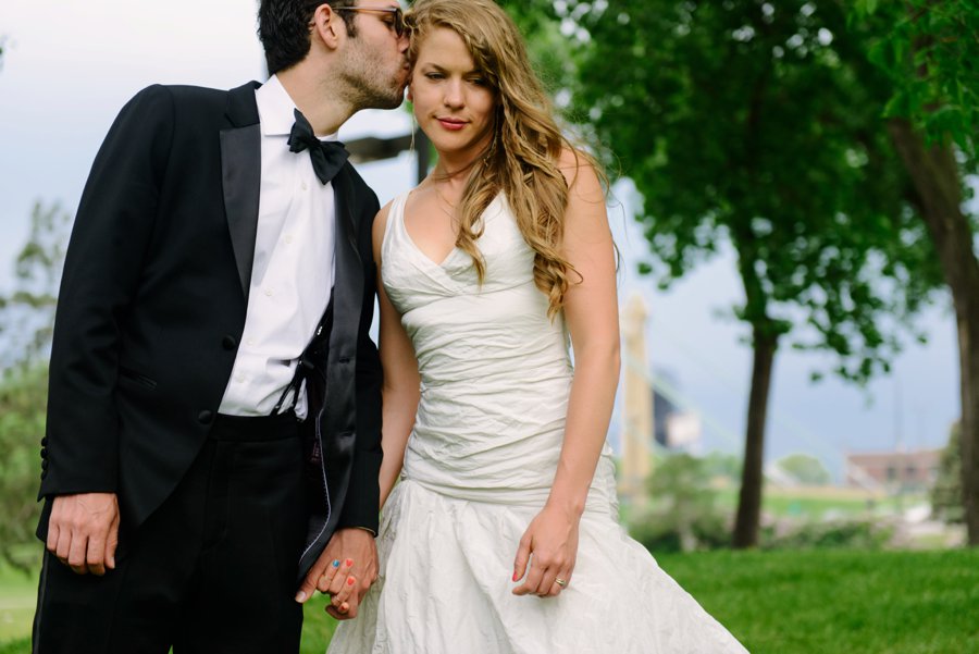  Twin Cities Wedding Photographers Nicollet Island Pavilion, Bride and Groom portraits