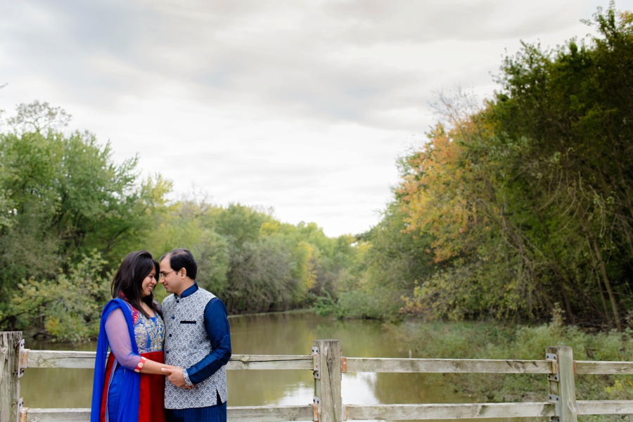 minneapolis indian engagement session