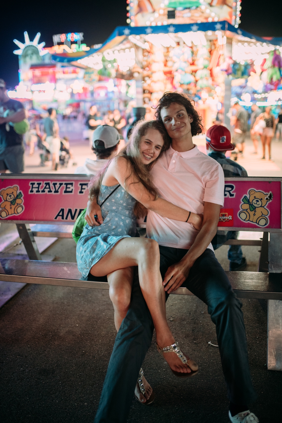 minnesota state fair editorial style portraits of couples in love