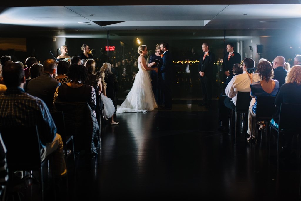 Indoor Ceremonies in Minneapolis, Guthrie Theater Wedding Ceremony