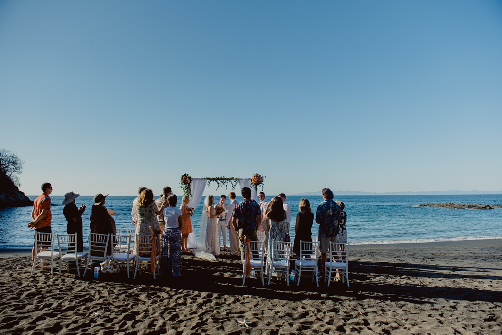 An Intimate Beach Wedding in Costa Rica