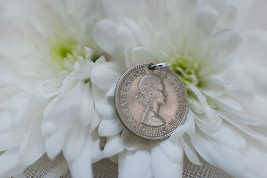 coin charm wedding token