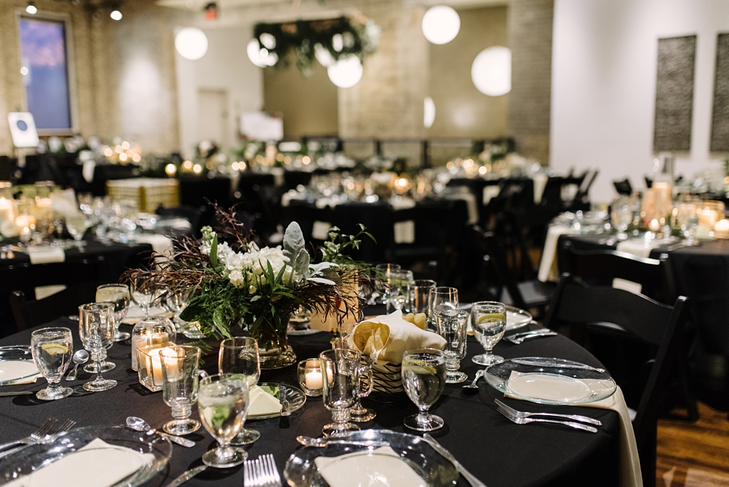 five event center wedding reception