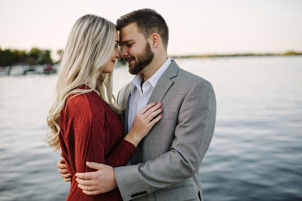 intimate engagement photography by excelsior bay
