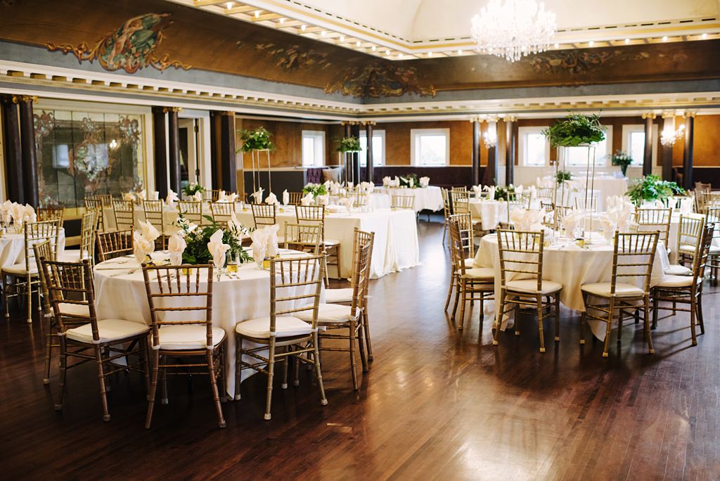 Semple Mansion Grand Ballroom for the reception