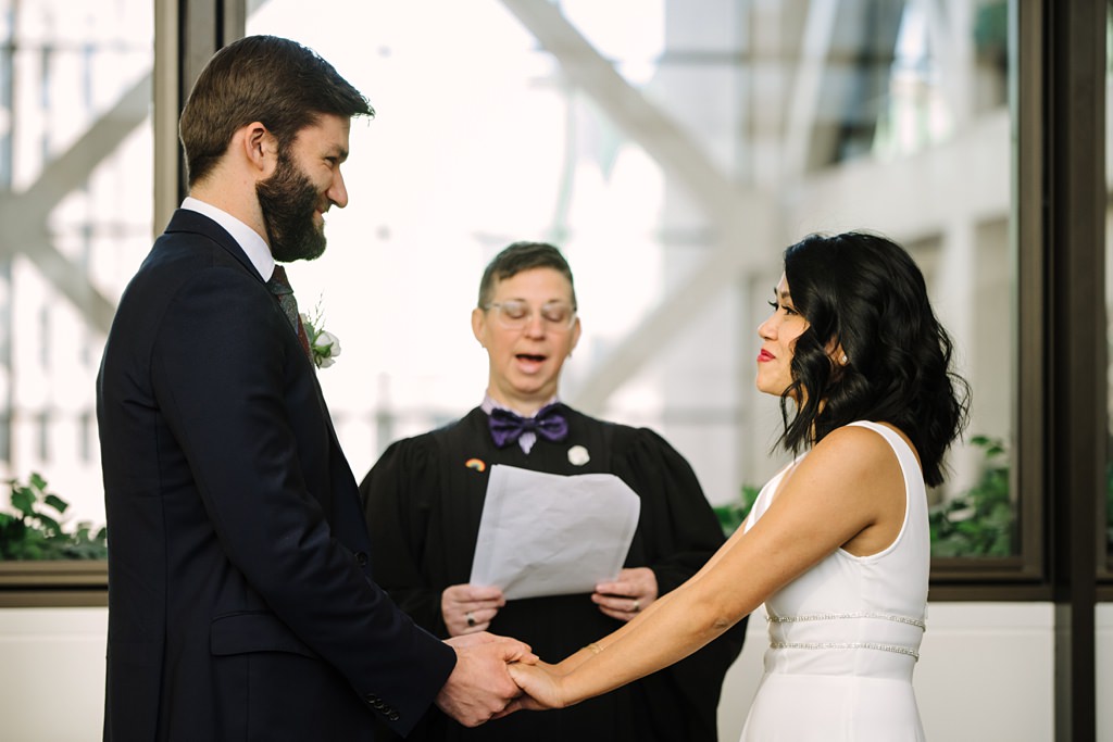 intimate courthouse wedding in minneapolis