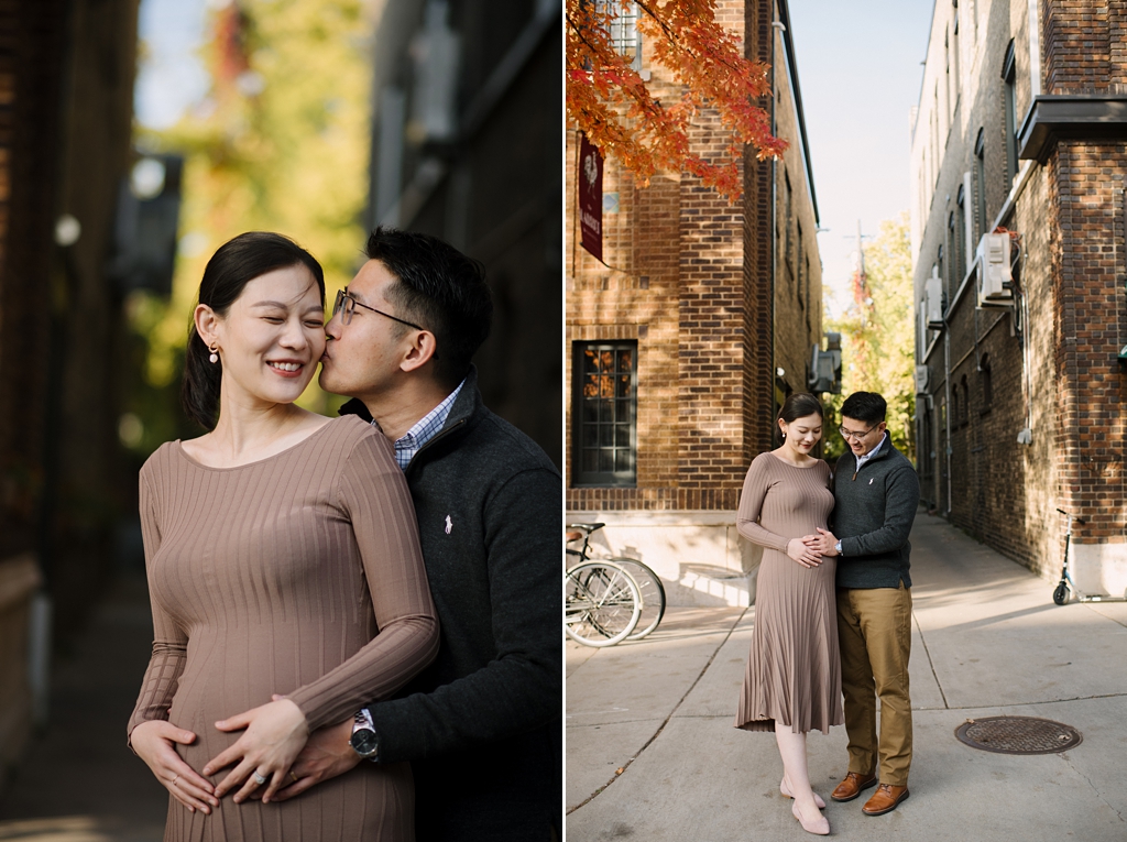 downtown minneapolis maternity session