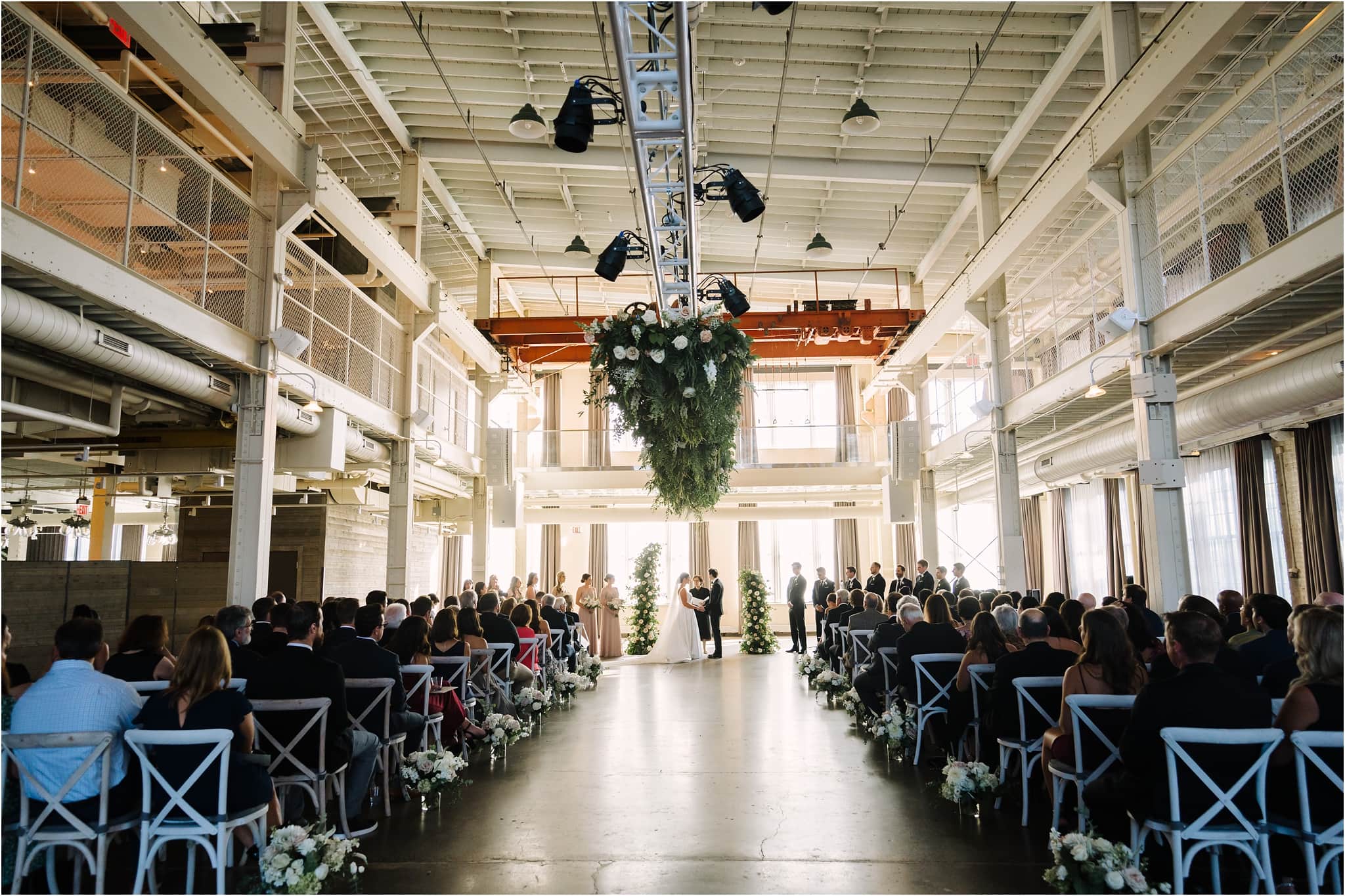  Industrial and ample space at the Machine Shop Wedding venue in Minneapolis