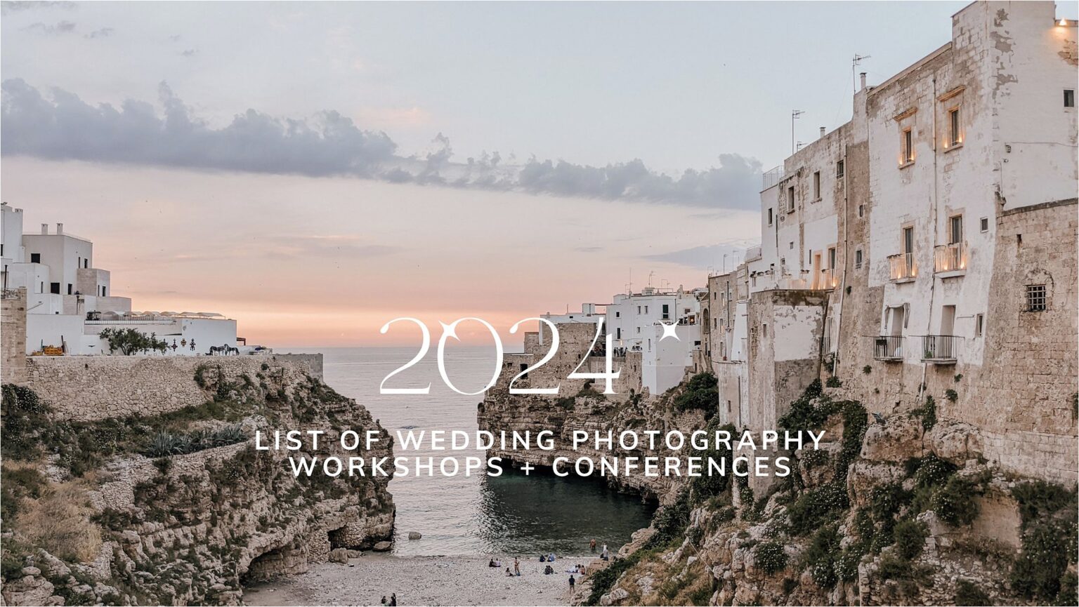 2024 Wedding Photography Retreats + Conferences